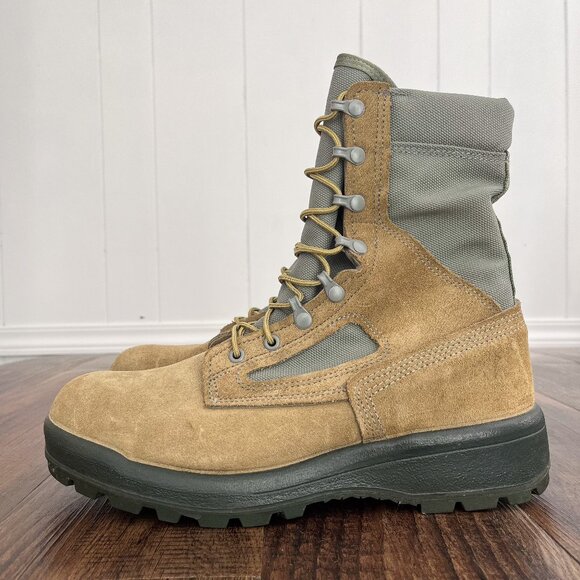 Belleville Combat Boot AFTW 16-D-1023 Goretex Vibram Safe Fly USA Made Size 10.5 - Picture 2 of 15